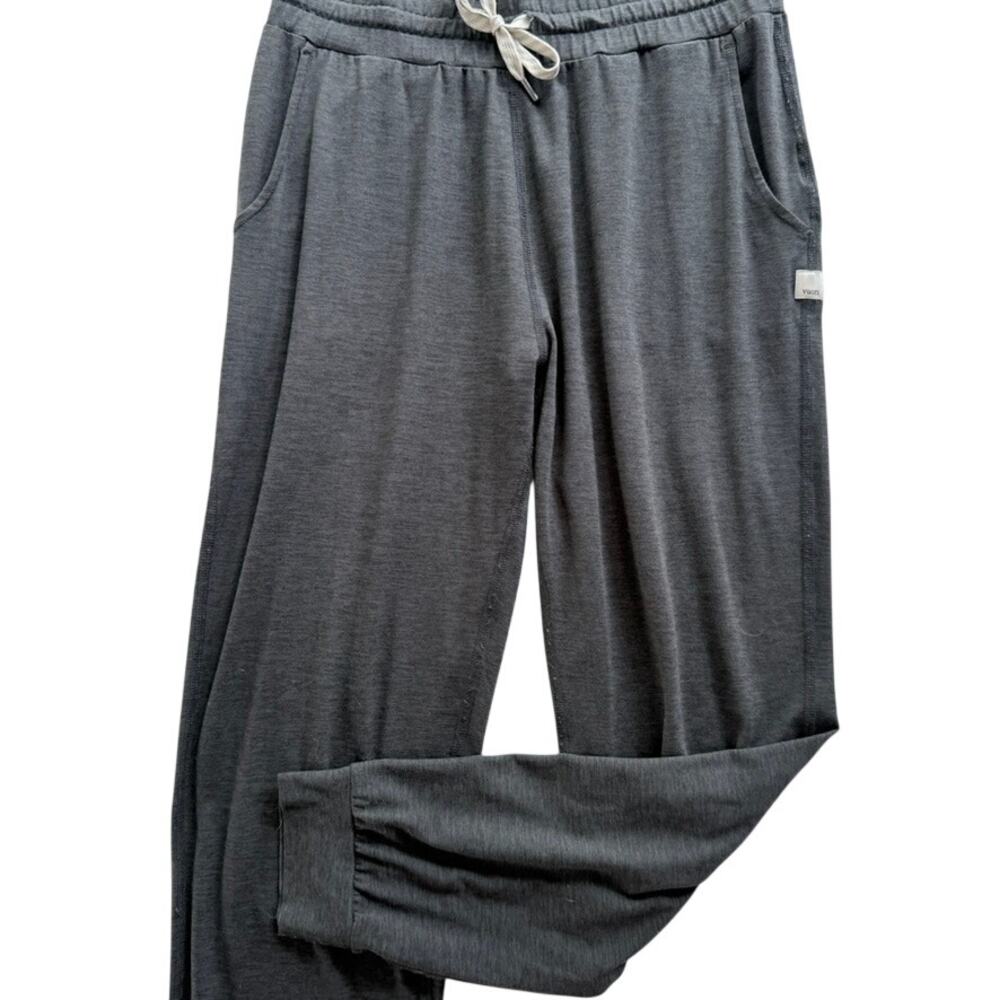 Vuori All Day Jumpsuit Romper Charcoal Grey Size Small Casual Comfort #VW424 - Picture 5 of 8
